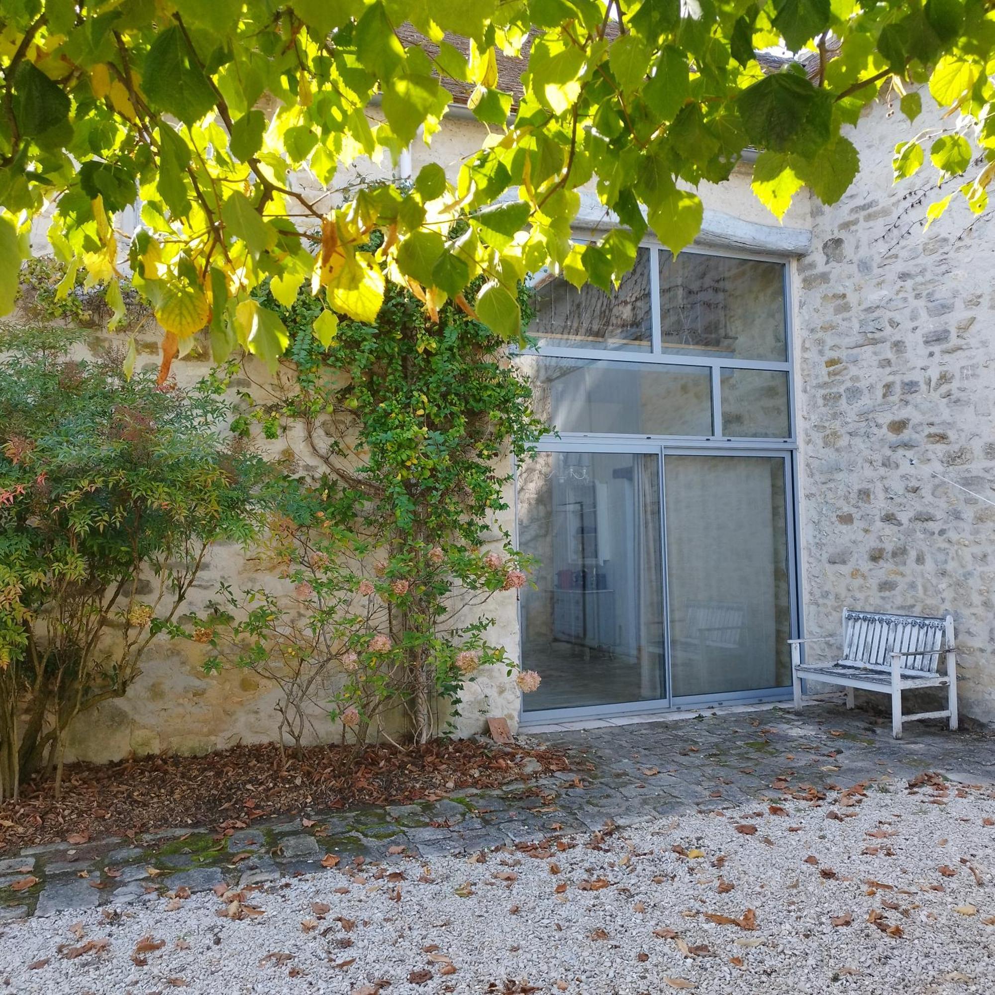 Villiers-sous-Grez Belle Maison Dans Corps De Ferme - Logement Gabriel מראה חיצוני תמונה