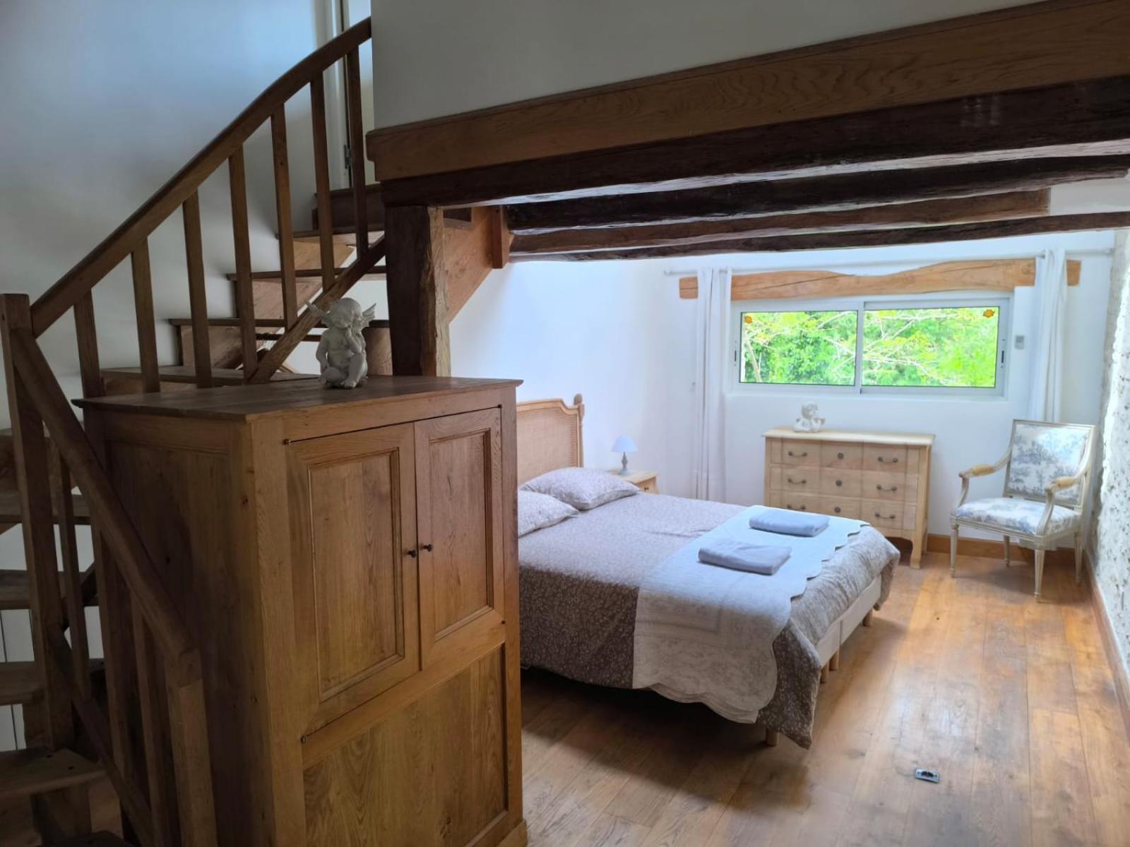 Villiers-sous-Grez Belle Maison Dans Corps De Ferme - Logement Gabriel מראה חיצוני תמונה