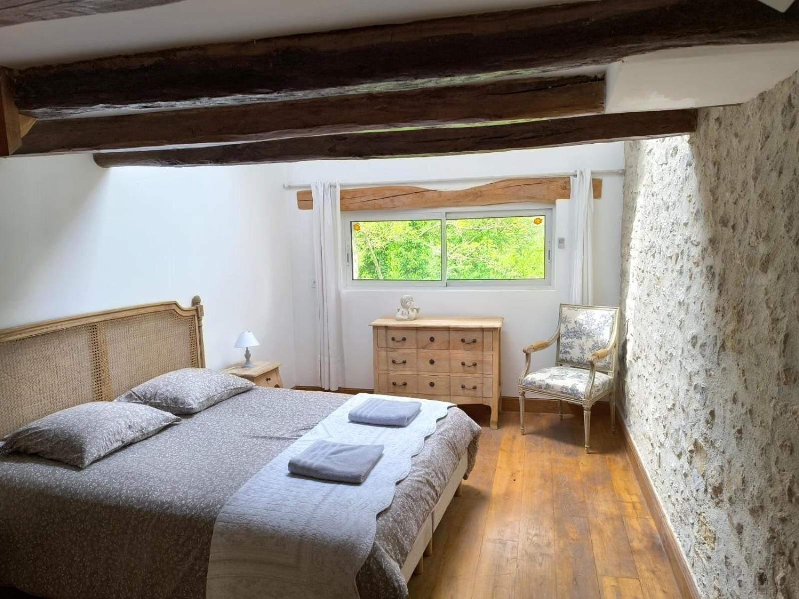 Villiers-sous-Grez Belle Maison Dans Corps De Ferme - Logement Gabriel מראה חיצוני תמונה