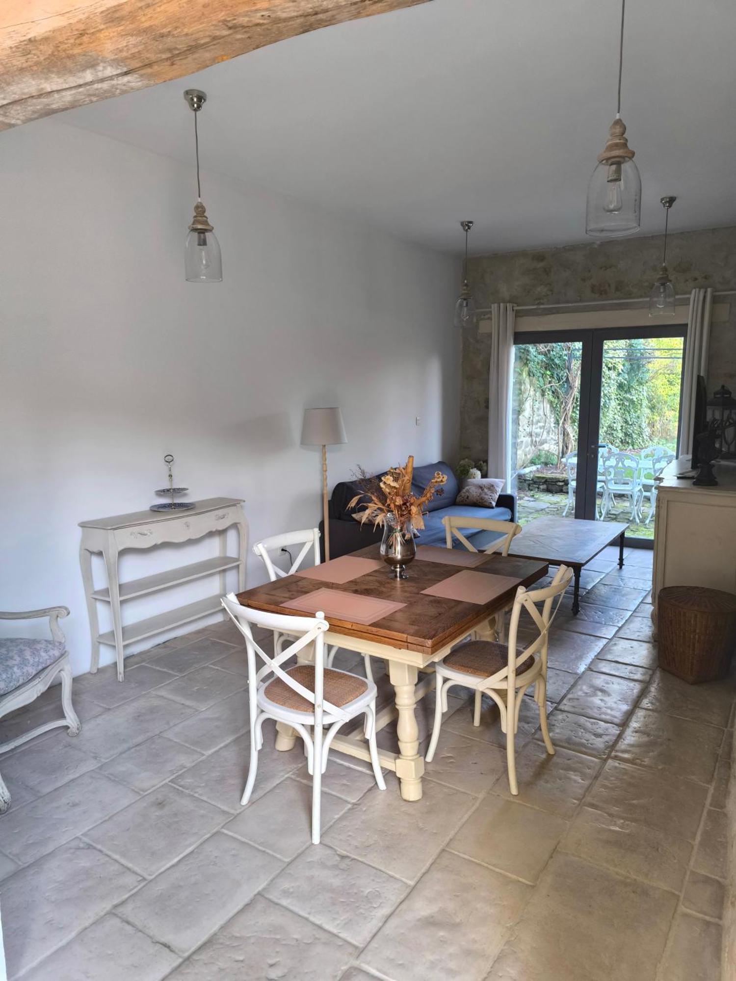 Villiers-sous-Grez Belle Maison Dans Corps De Ferme - Logement Gabriel מראה חיצוני תמונה