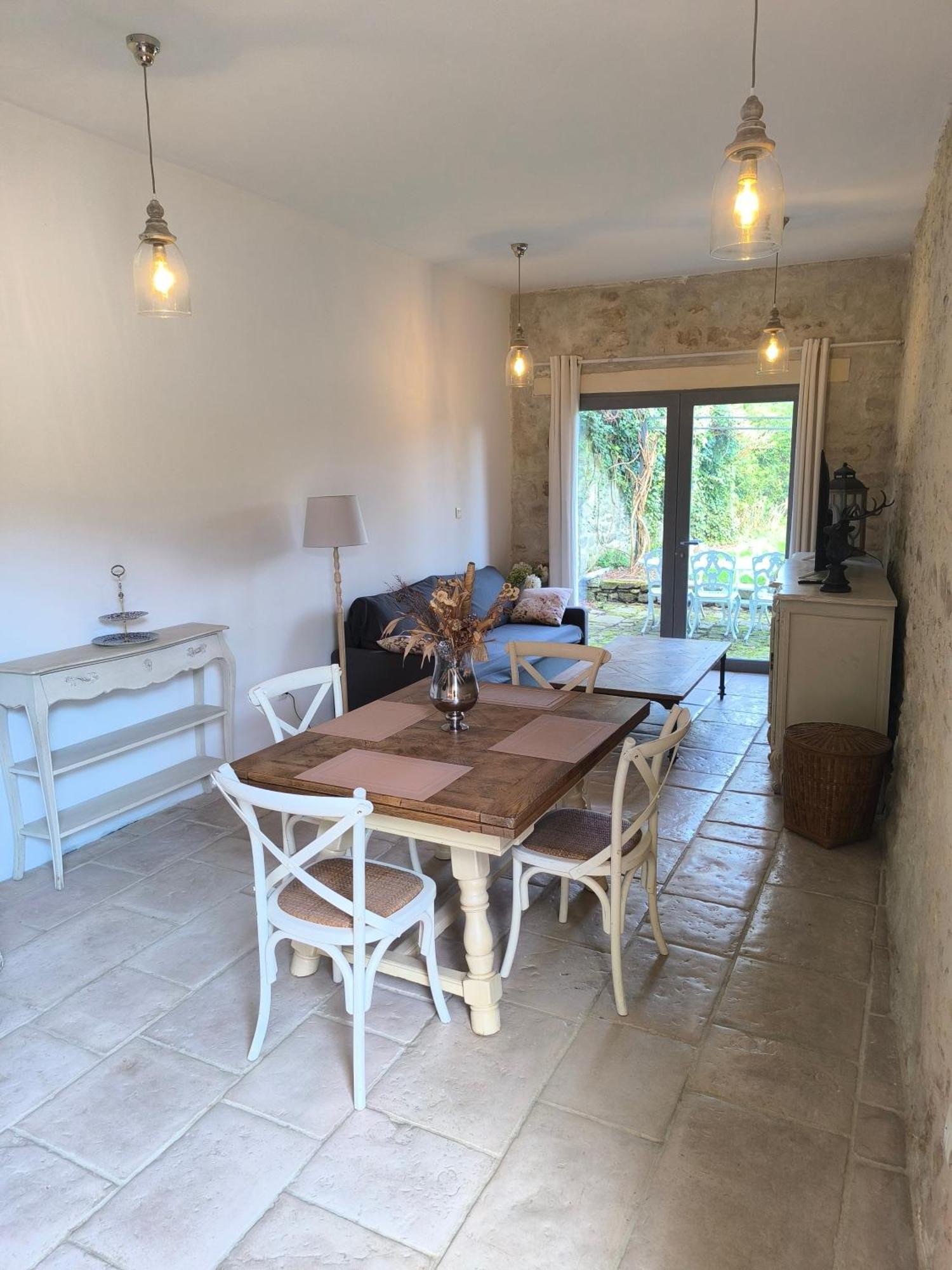 Villiers-sous-Grez Belle Maison Dans Corps De Ferme - Logement Gabriel מראה חיצוני תמונה